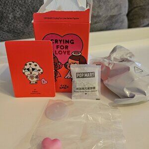 NEW AUTHENTIC Labubu Cry Baby: Crying for Love Series- CONFIRMED PUPPY LOVE